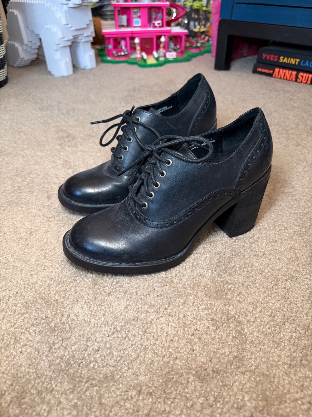 Born Lace Up Heels